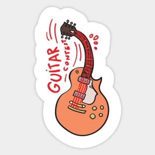 Guitar Concept Sticker